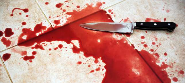 woman butchered by son